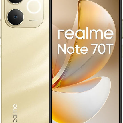 Realme Note 70T 4G Smartphone 4+256GB, Black, 6.75-inch screen, 90Hz Waterproof