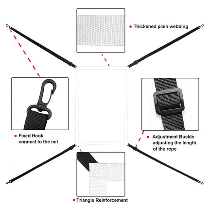 Baseball Hitting Net Practice Target Throwing Batting Training Net For Outdoor