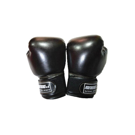Boxing Sparring Training Gloves MMA Kickboxing Punching Gloves for Practice Sessions - Green [Map Pattern]