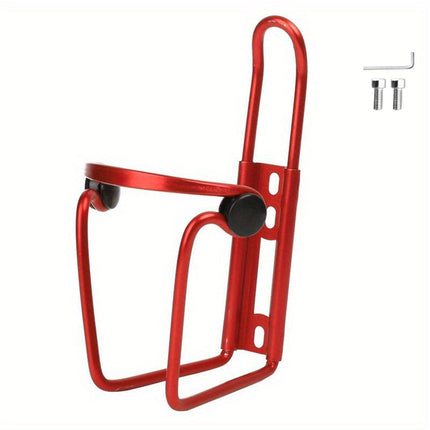 Durable Aluminum Alloy Water Bottle Holder for MTB Bike Bicycle Cycling Cage - Black