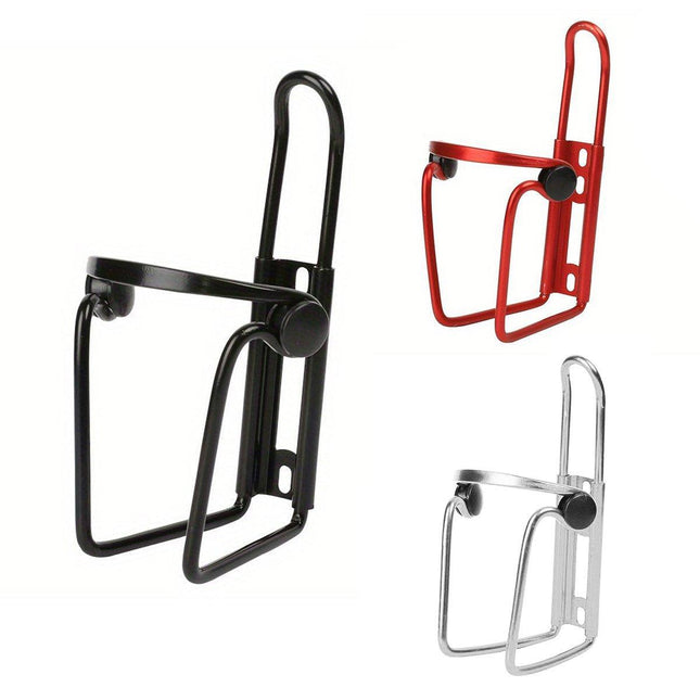 Durable Aluminum Alloy Water Bottle Holder for MTB Bike Bicycle Cycling Cage - Silver