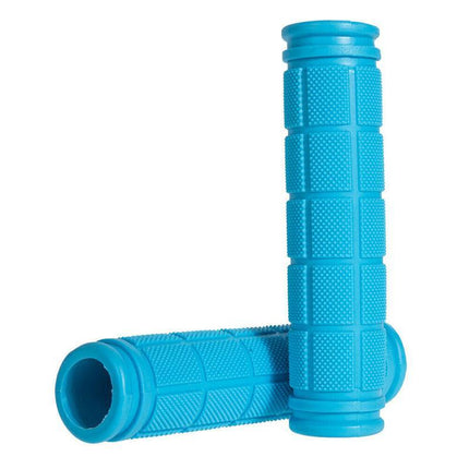 Rubber Grips For Bmx Mtb Cycle Road Mountain Bike Scooter Bicycle Handle Bar - Dark Blue