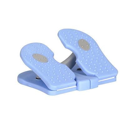 Indoor Mini Stepper Fitness Machine Leg Calf Stretch Cardio Trainer Home Workout - Blue