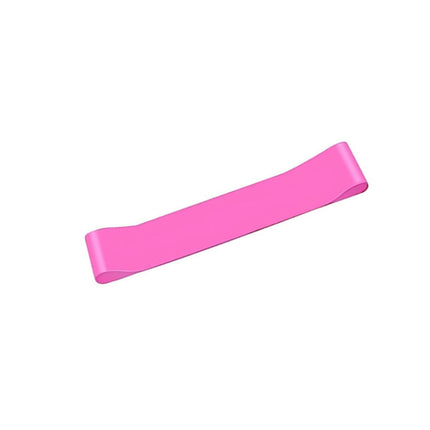 Exercise Resistance Bands Loop Power Strength Training Fitness Yoga Pilates Gym - Rose Red (600*50*0.9MM)