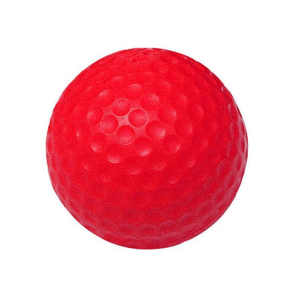 Indoor Outdoor Golf Training Foam Balls 12 Pack PU Soft Practice Accessories - Orange