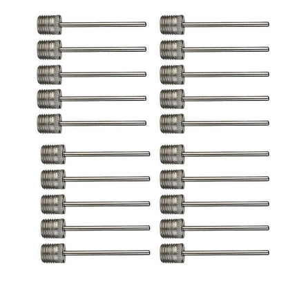 Stainless Steel Ball Pump Needle Inflator Pin for Football Basketball Volleyball - 10PCS
