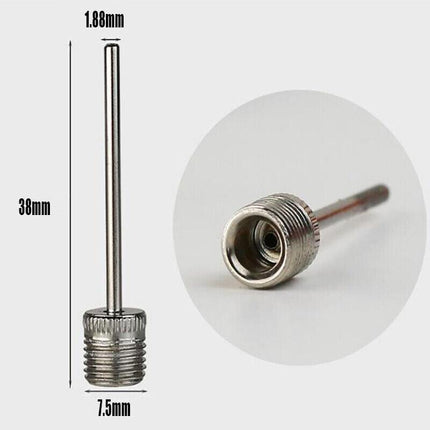Stainless Steel Ball Pump Needle Inflator Pin for Football Basketball Volleyball - 3PCS