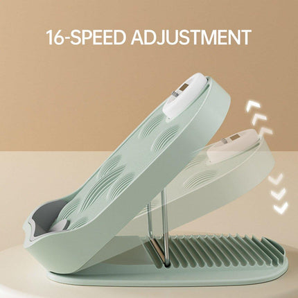 Inclined Pedal Leg Stretcher Multifunctional Stretching Plate Exercise Tool - Pink-Basic