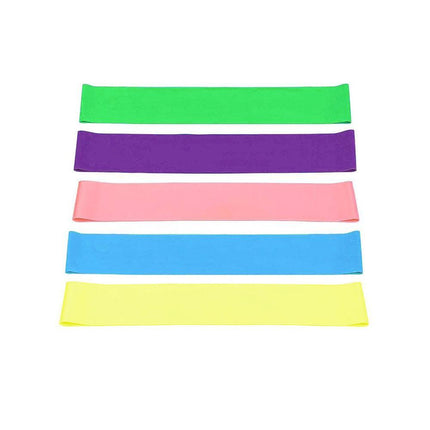 1.5m Elastic Yoga Stretch Resistance Bands Exercise Fitness Band Theraband - Blue