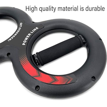 Multifunctional Arm Strength Grip Wrist Power Device Fitness Hand Grip Enhancer - 15kg