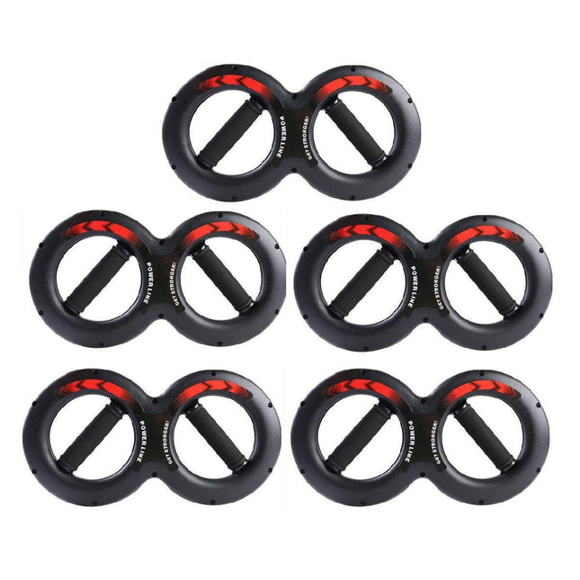 Multifunctional Arm Strength Grip Wrist Power Device Fitness Hand Grip Enhancer - 5kg