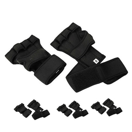 Weight Lifting Training Gloves Women Men Fitness Sports Body Building Gym Gloves - XL