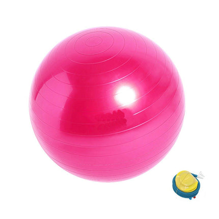 Explosion-Proof Thickened Inflatable Yoga Ball Massage Fitness Stability Ball - Blue - 65cm
