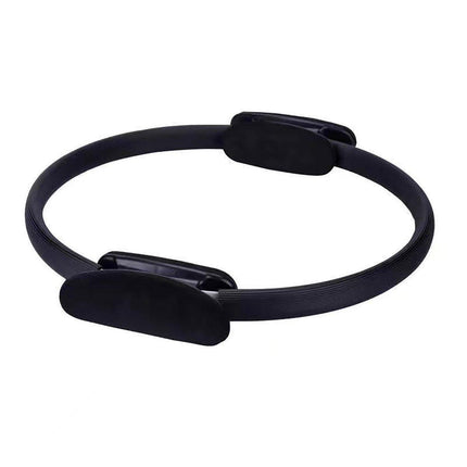 6 Colours Pilates Yoga Ring Magic Circle Fitness Equipment for Toning Slim Legs - Grey
