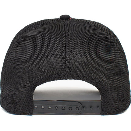 Goorin Brothers Baseball Trucker Cap Hat Snapback Godzilla Dinasaur Tyrant Monster - Black