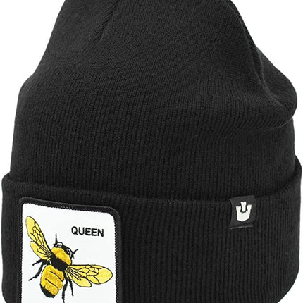 Goorin Buzzed Beanie Hat Warm Winter Ski Animal Series - Black