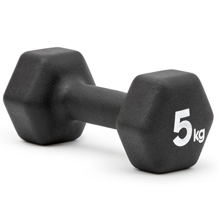 2pc Adidas Hex Dumbbells Gym Training Fitness Weight Lifting Sport Workout - 5kg