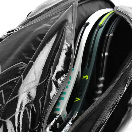 Volkl Primo Combi Tennis Bag Black / Charcoal (V72002) for 6-9 Racquets
