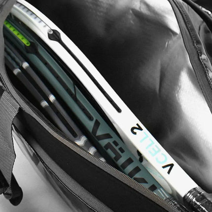 Volkl Primo Combi Tennis Bag Black / Charcoal (V72002) for 6-9 Racquets
