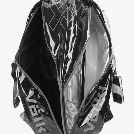 Volkl Primo Combi Tennis Bag Black / Charcoal (V72002) for 6-9 Racquets