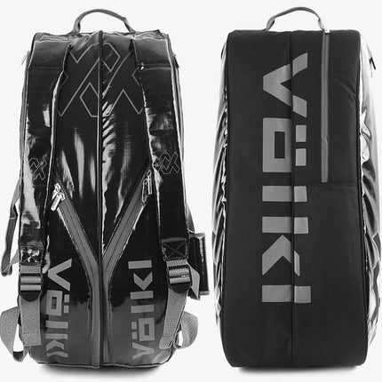 Volkl Primo Combi Tennis Bag Black / Charcoal (V72002) for 6-9 Racquets