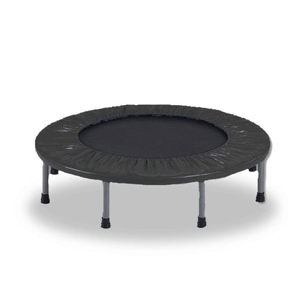 38" Mini Trampoline Jogger Rebounder Home Gym Workout Fitness Black