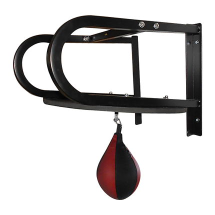 Speedball with Wall Frame – Boxing Punching Bag Training Set for Home Gym