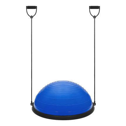 Gym Balance Core Ball with Resistance Strap
