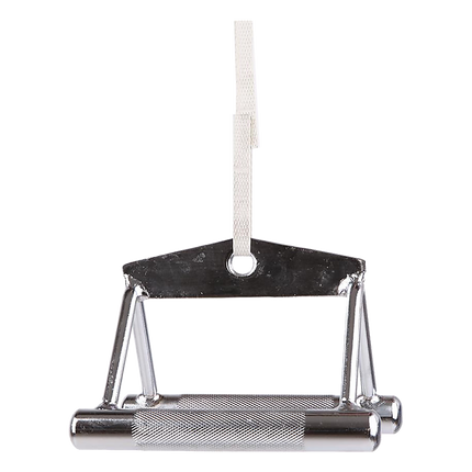Close Grip Seated Row Handle – Triangle Cable Attachment Bar for Gym Machines