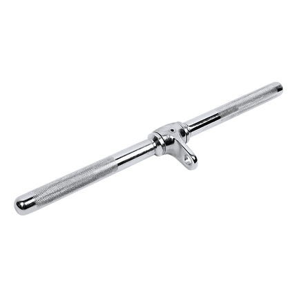 Revolving Straight Bar – Gym Cable Attachment for Tricep, Bicep & Pulley Workouts