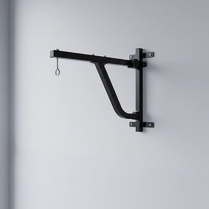 Boxing Punching Bag Wall Pivot Rack – Swivel Mount for Home Gym