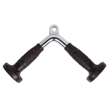Randy & Travis Rubber-Coated Tricep Pushdown Bar Attachment