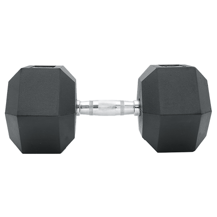 20KG Commercial Rubber Hex Dumbbell Gym Weight