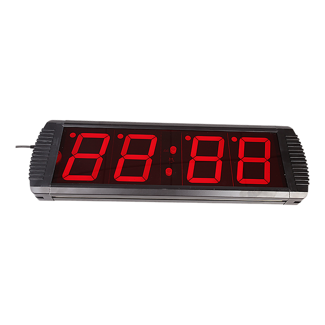 Digital Timer Interval Fitness Clock with LED Display for Home Gym Workouts