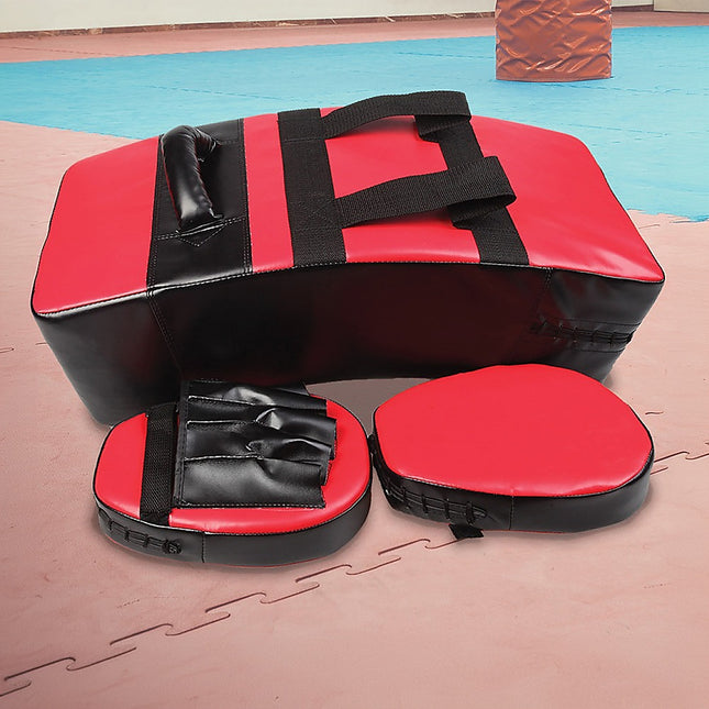 Kickboxing Shield & Punching Pad Combo – Sparring Training Strike Set