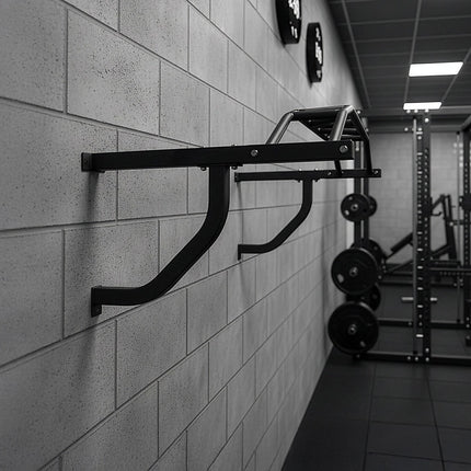 Wall Mounted Multi Grip Chin Up Bar – Heavy Duty Pull Up Station for Upper Body Training