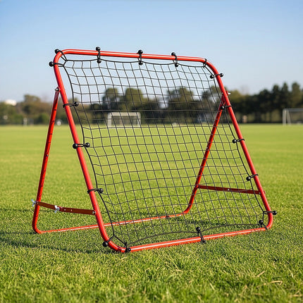 Adjustable Football Rebounder – 100cm Soccer Training Net