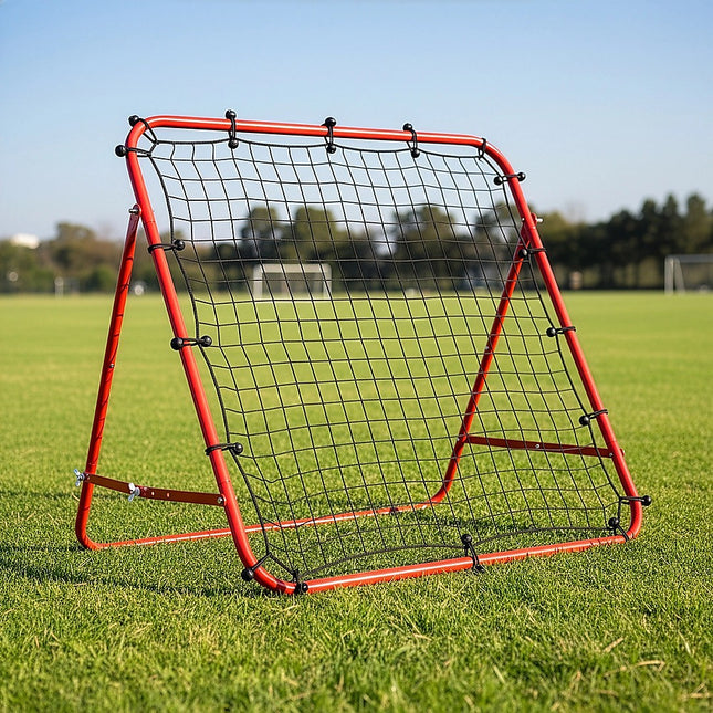Adjustable Football Rebounder – 100cm Soccer Training Net