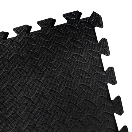 12 Tiles EVA Rubber Foam Gym Mat 60x60cm – 2.5cm Thick Fitness Flooring Set