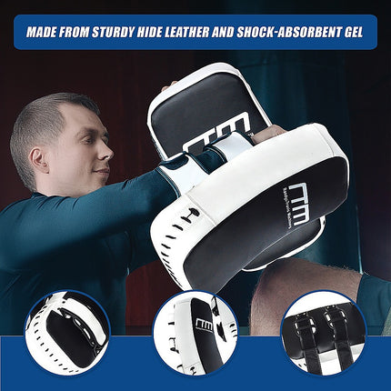 MMA Kick Boxing Pad Strike Shield – Muay Thai Focus Punching Pad Training Gear