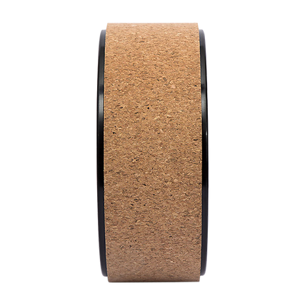 Yoga Pilates Wheel Cork Circle Prop Back Chest Hips Abdomen Stretch Roller