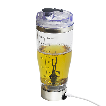 600ml Electric Smart Portable Blender Protein Shaker Bottle Cup