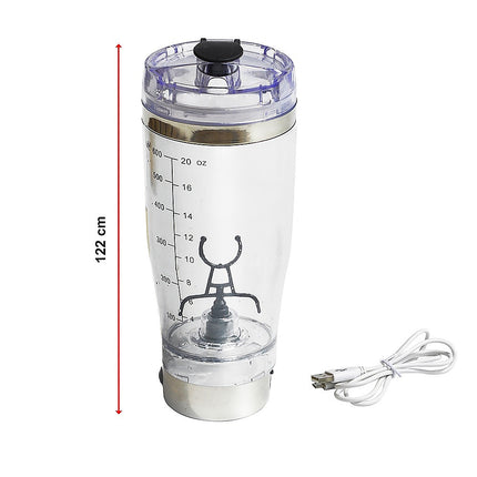 600ml Electric Smart Portable Blender Protein Shaker Bottle Cup