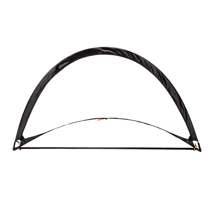 Pair of Soccer Football Goals 180cm Pop Up Portable Quick Set Up