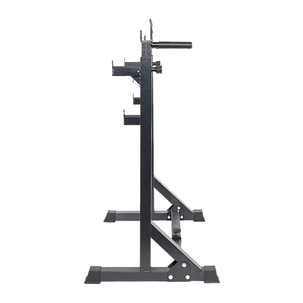 Commercial Squat Rack Adjustable Pair Fitness Exercise Weight Lifting Gym Barbell Stand