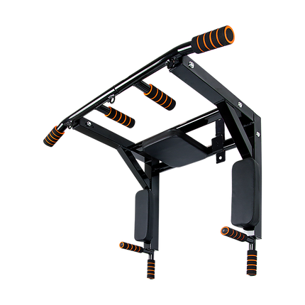 Heavy Duty Wall Mounted Power Station Pull Up Dip Knee Raise Bar
