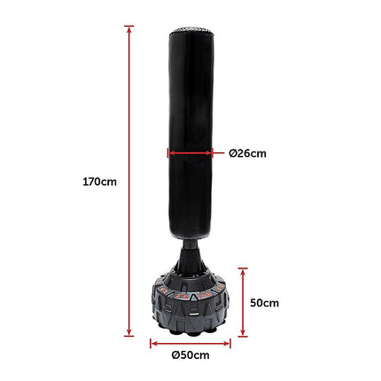 170cm Free Standing Boxing Punching Bag Stand MMA UFC Kick Fitness
