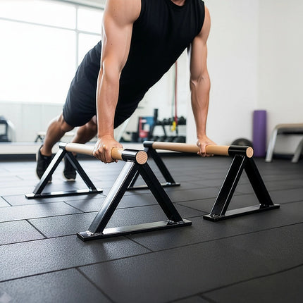 Premium Parallette Pair Gymnastics Push Up Bars