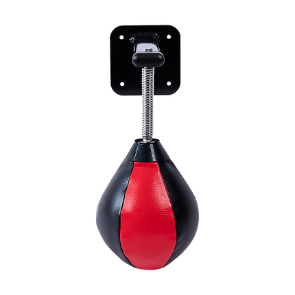 Wall Hanging Boxing Punching Bag Speed Training Stress Relief Kit with Wall Mount Bracket