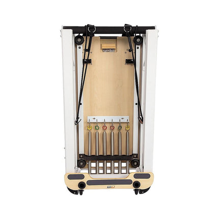 Folding Pilates Reformer Machine – Home Workout Bed for Full Body Fitness Training